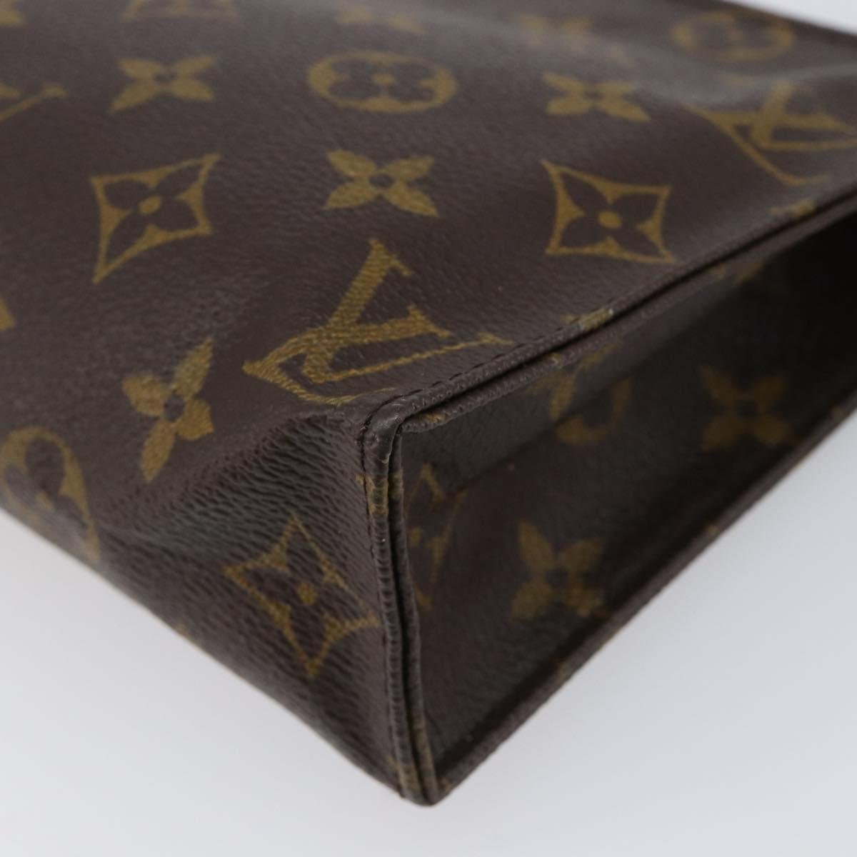 LOUIS VUITTON Monogram Poche Toilette 19 Pouch M47544 LV Auth kk722