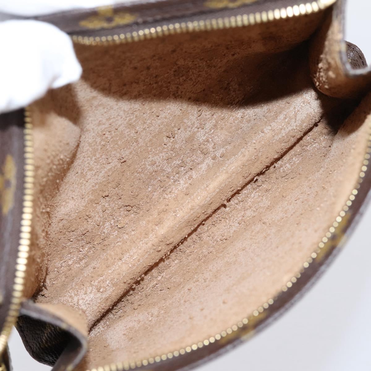 LOUIS VUITTON Monogram Poche Toilette 19 Pouch M47544 LV Auth kk723