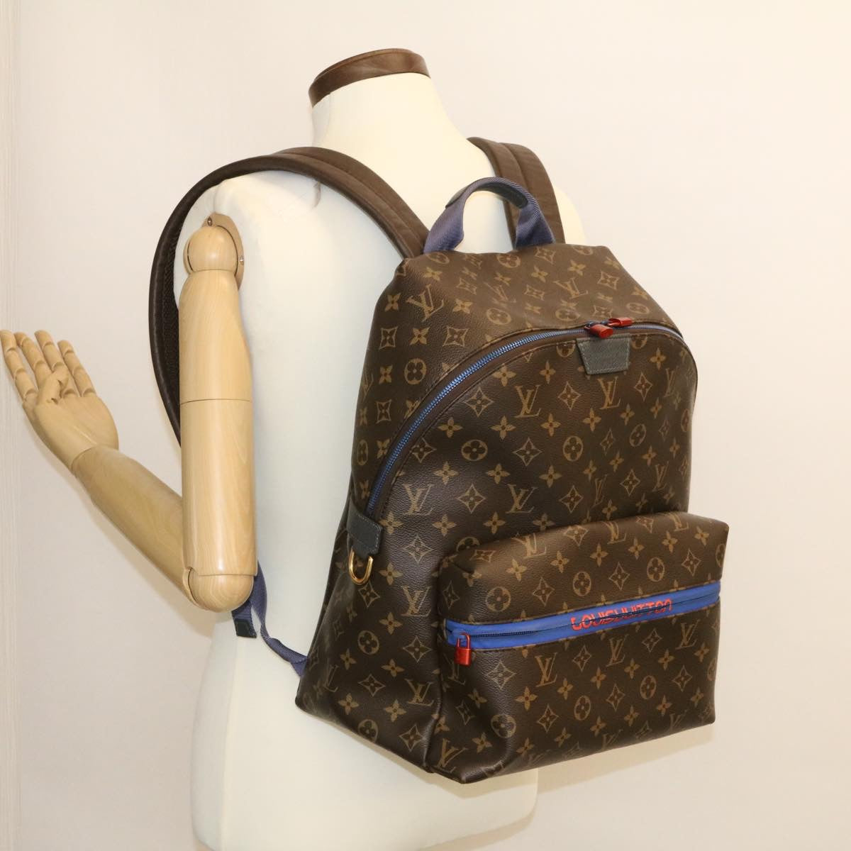 LOUIS VUITTON Monogram Apollo Backpack M43849 LV Auth knn011A