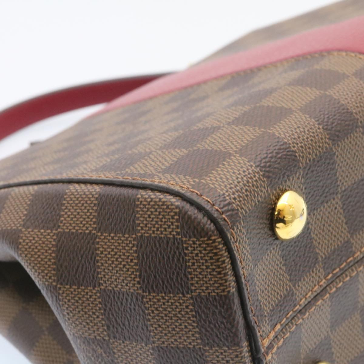 LOUIS VUITTON Damier Ebene Bond Street 2Way Shoulder Hand Bag N64416 Auth knn031