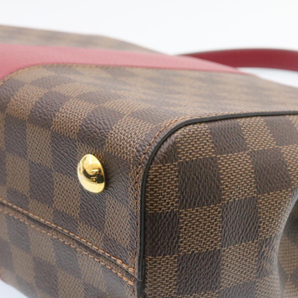 LOUIS VUITTON Damier Ebene Bond Street 2Way Shoulder Hand Bag N64416 Auth knn031