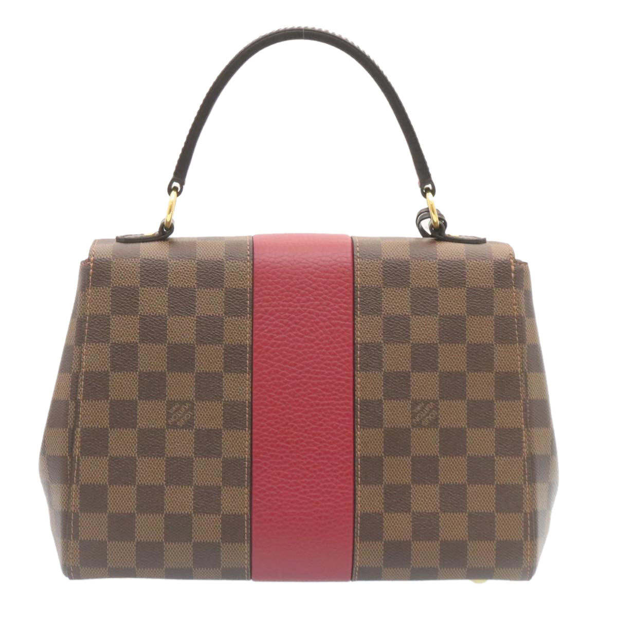 LOUIS VUITTON Damier Ebene Bond Street 2Way Shoulder Hand Bag N64416 Auth knn031