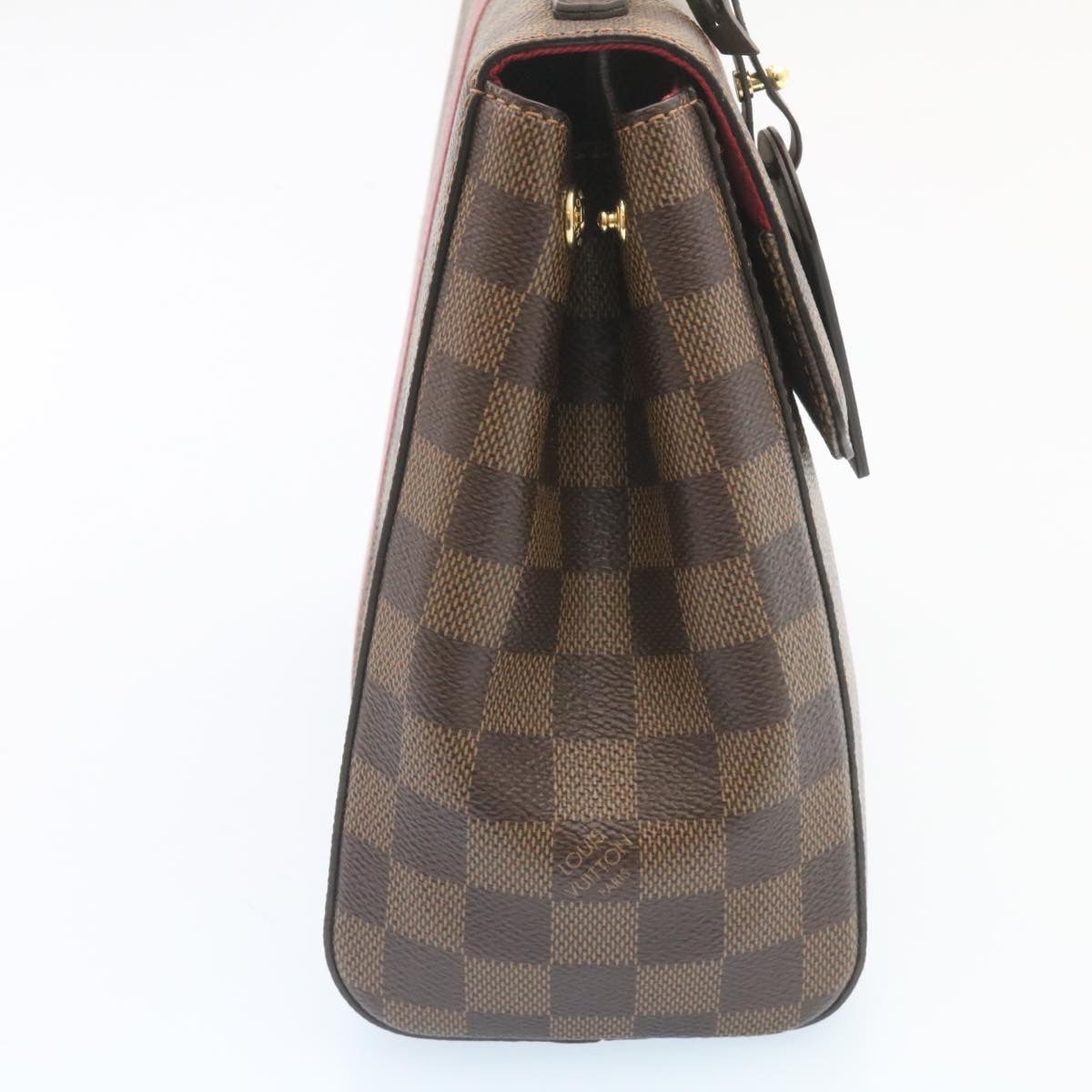 LOUIS VUITTON Damier Ebene Bond Street 2Way Shoulder Hand Bag N64416 Auth knn031