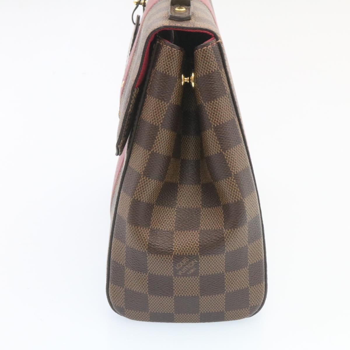 LOUIS VUITTON Damier Ebene Bond Street 2Way Shoulder Hand Bag N64416 Auth knn031