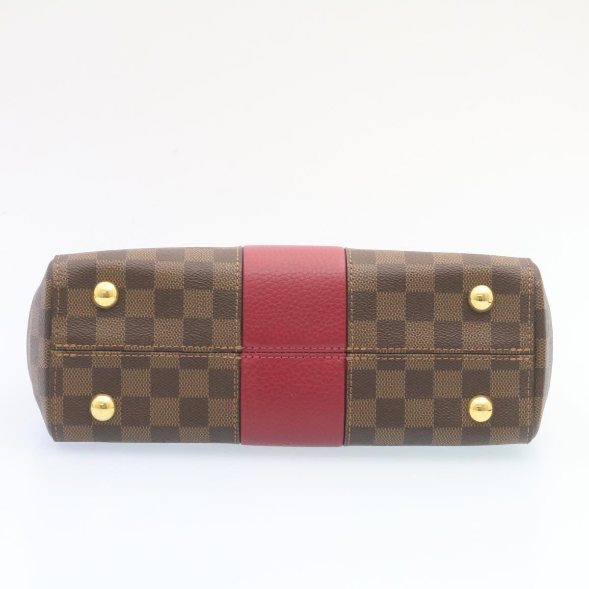 LOUIS VUITTON Damier Ebene Bond Street 2Way Shoulder Hand Bag N64416 Auth knn031