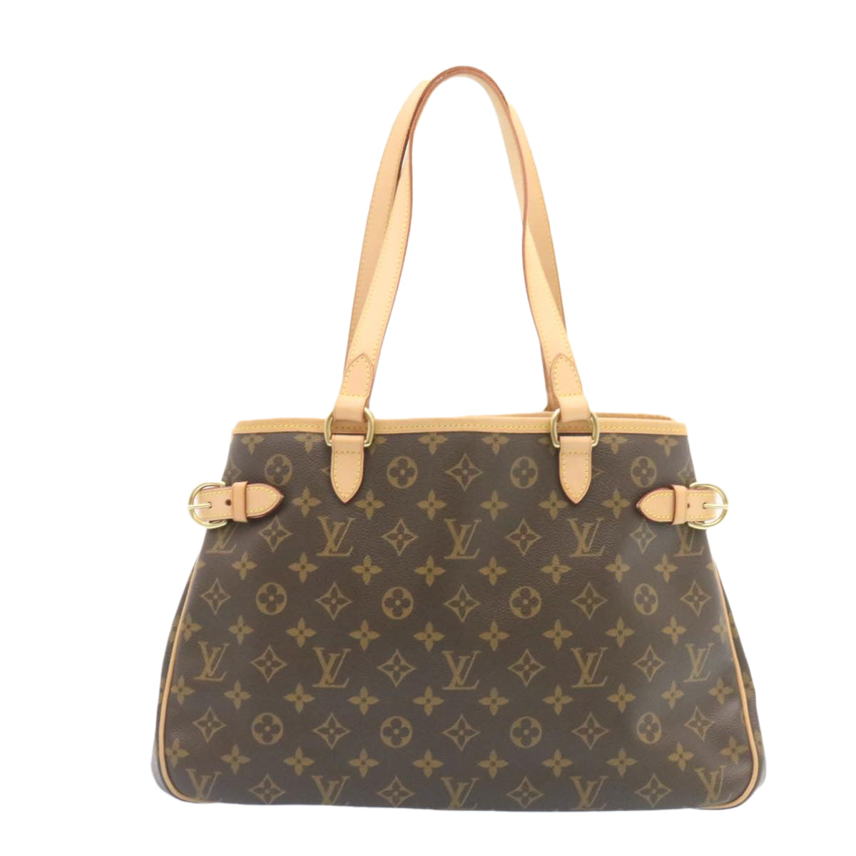 LOUIS VUITTON Monogram Batignolles Horizontal Tote Bag M51154 LV Auth knn035