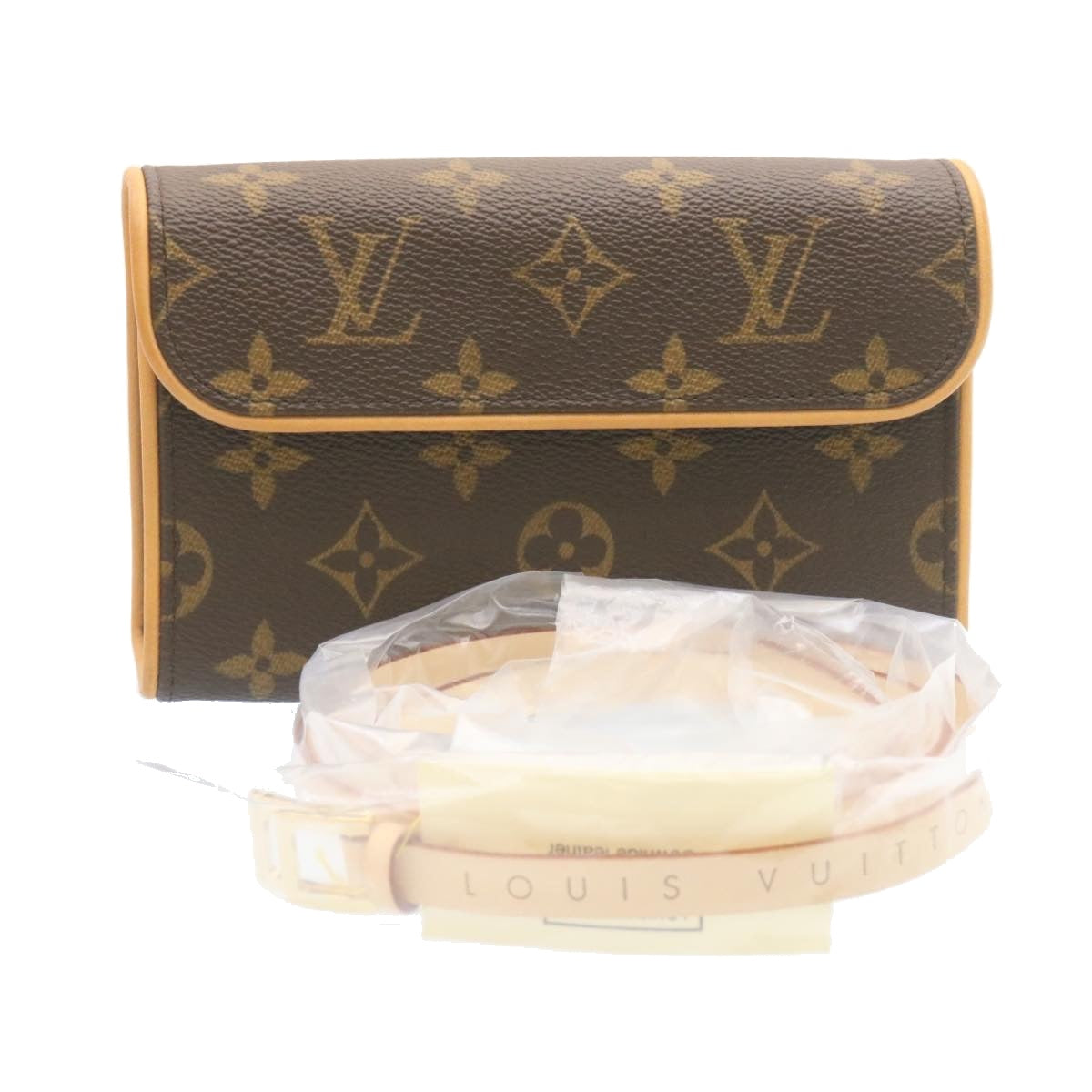 LOUIS VUITTON Monogram Pochette Florentine Waist Pouch M51855 LV Auth knn038