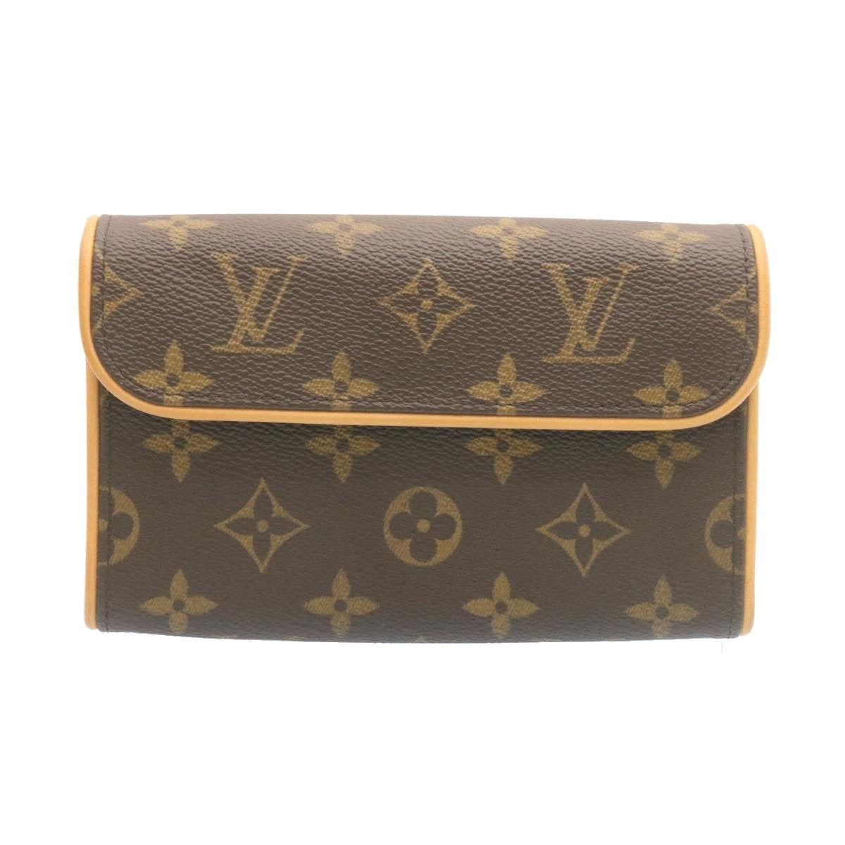 LOUIS VUITTON Monogram Pochette Florentine Waist Pouch M51855 LV Auth knn038