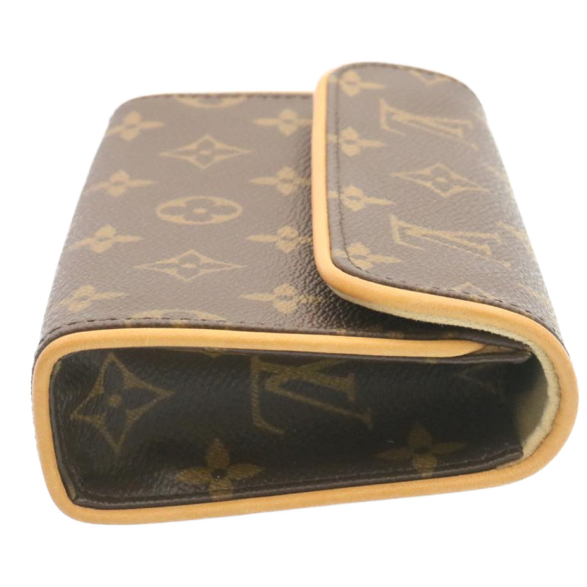 LOUIS VUITTON Monogram Pochette Florentine Waist Pouch M51855 LV Auth knn038