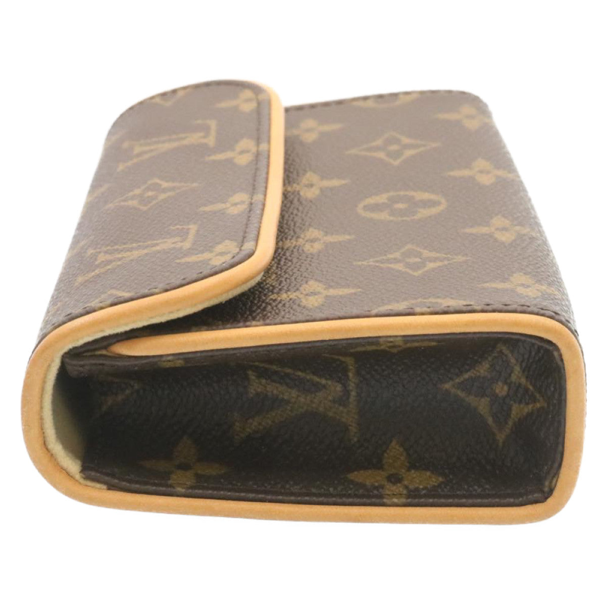 LOUIS VUITTON Monogram Pochette Florentine Waist Pouch M51855 LV Auth knn038