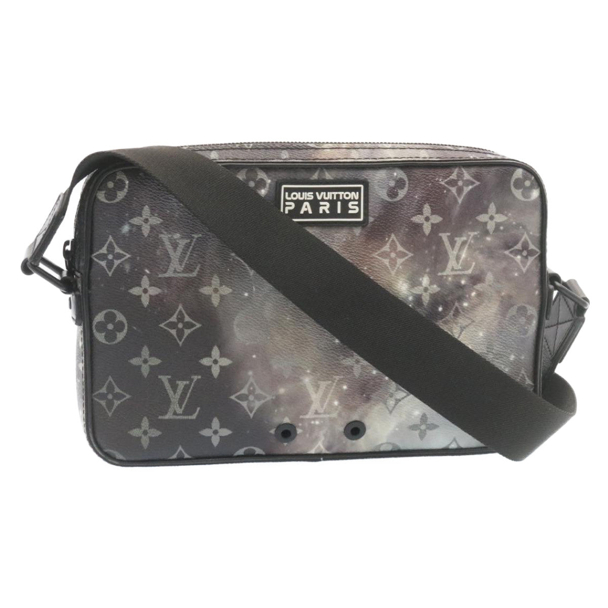 LOUIS VUITTON Monogram Galaxy Alpha Messenger Shoulder Bag M44165 LV Auth knn044