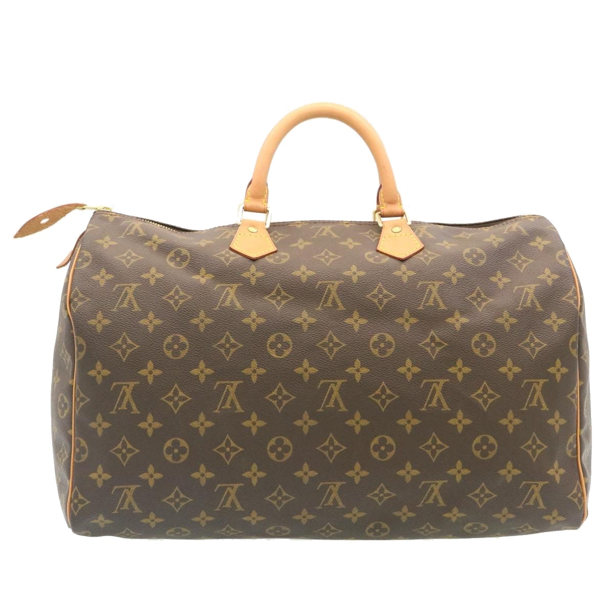 LOUIS VUITTON Monogram Speedy 40 Hand Bag M41522 LV Auth knn054