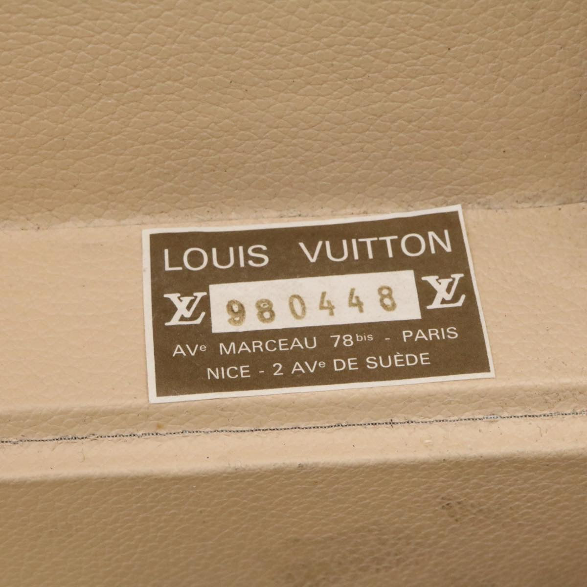 LOUIS VUITTON Monogram Cotteville 50 Trunk Vintage M21422 LV Auth knn056