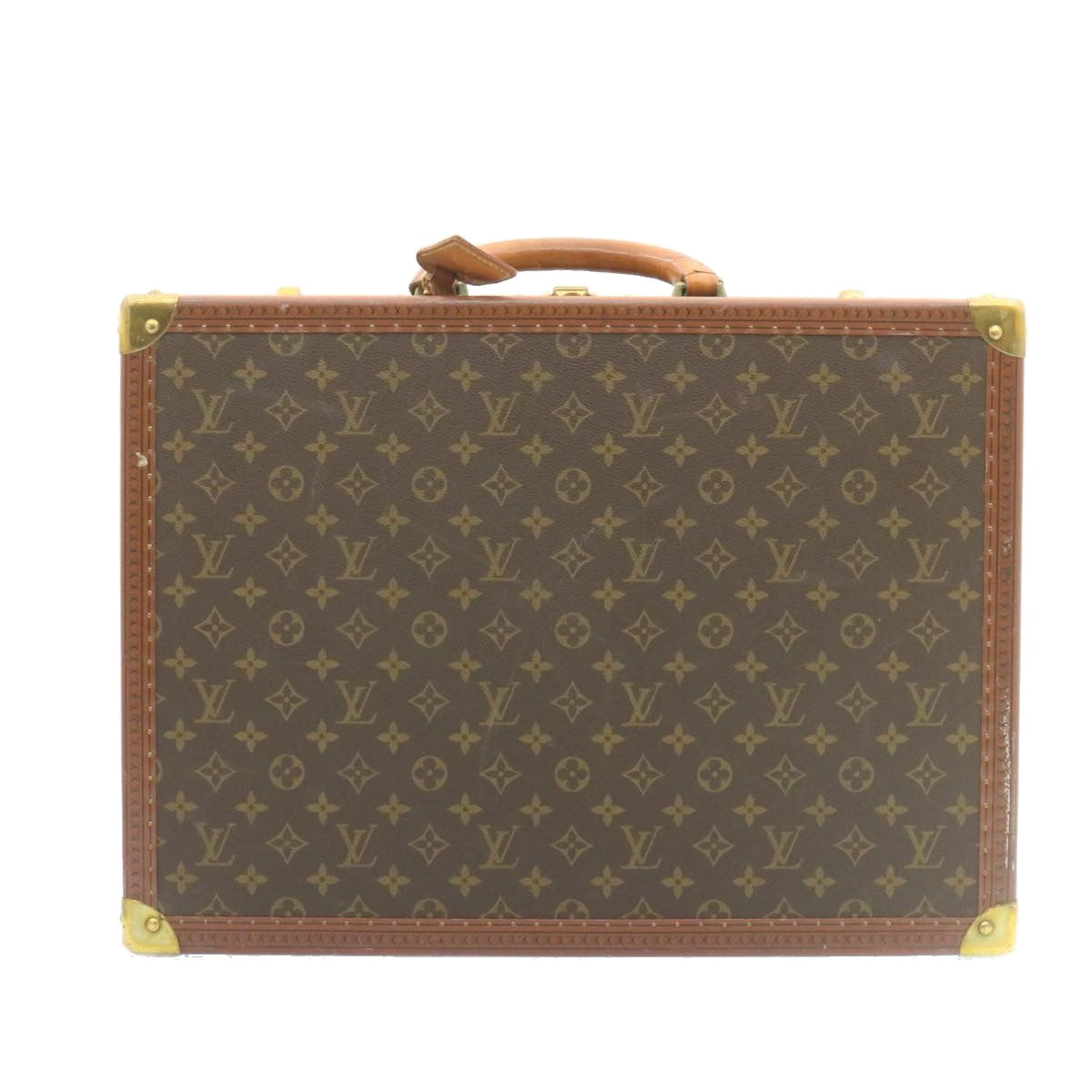 LOUIS VUITTON Monogram Cotteville 50 Trunk Vintage M21422 LV Auth knn056