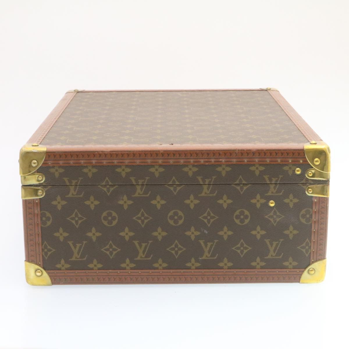 LOUIS VUITTON Monogram Cotteville 50 Trunk Vintage M21422 LV Auth knn056