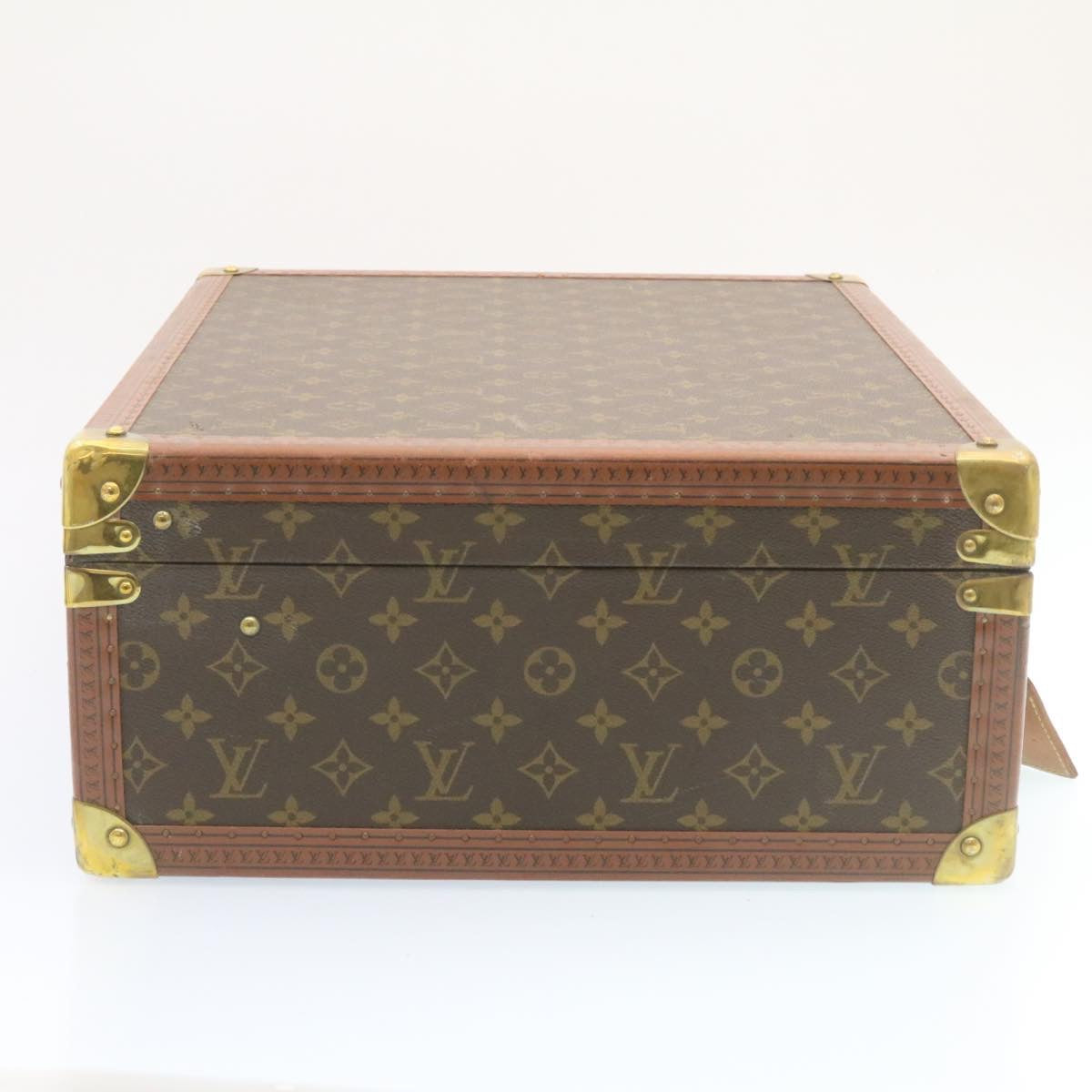 LOUIS VUITTON Monogram Cotteville 50 Trunk Vintage M21422 LV Auth knn056