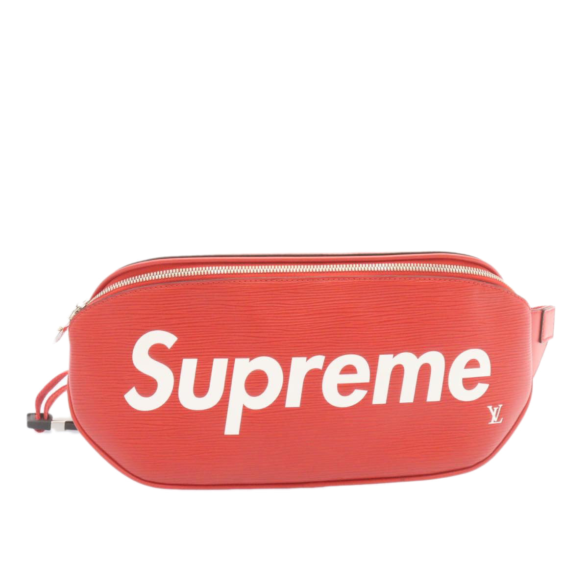 LOUIS VUITTON x Supreme Epi Bum bag Body Bag Red M53418 LV Auth knn057