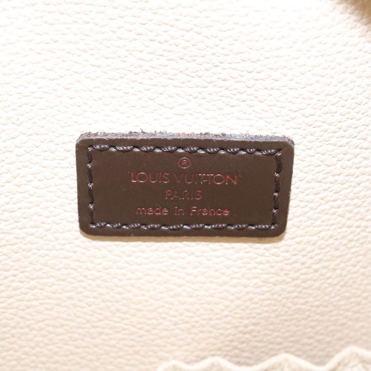 LOUIS VUITTON Damier Ebene Spontini Hand Bag SP Order N48021 LV Auth knn072