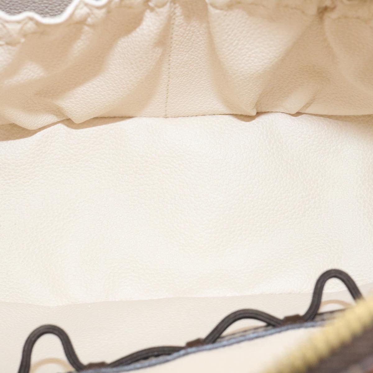 LOUIS VUITTON Damier Ebene Spontini Hand Bag SP Order N48021 LV Auth knn072