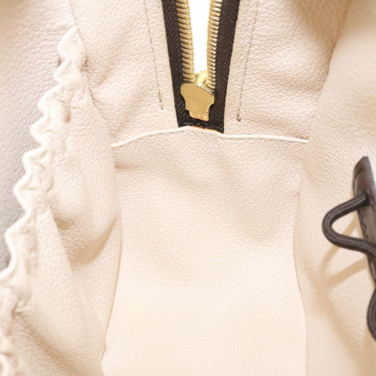 LOUIS VUITTON Damier Ebene Spontini Hand Bag SP Order N48021 LV Auth knn072