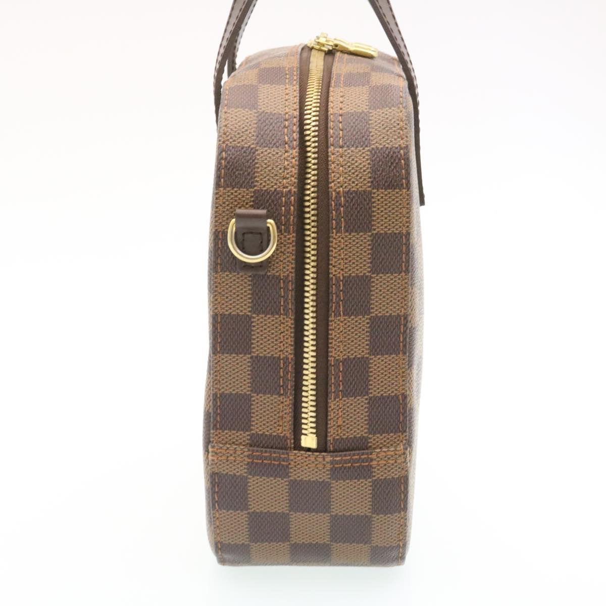 LOUIS VUITTON Damier Ebene Spontini Hand Bag SP Order N48021 LV Auth knn072
