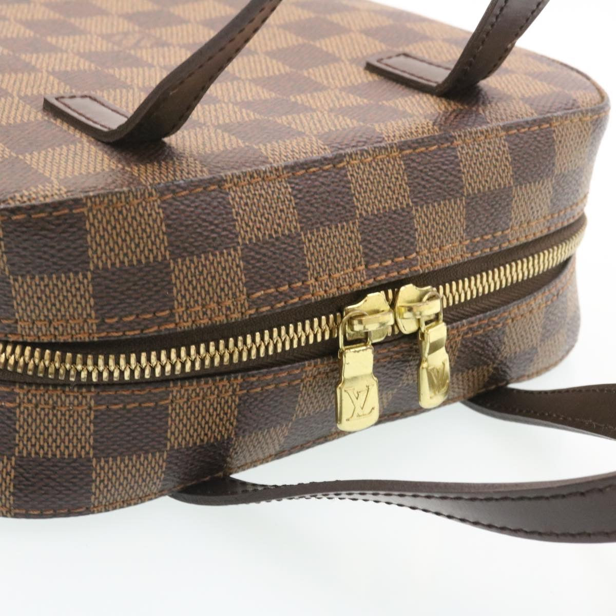 LOUIS VUITTON Damier Ebene Spontini Hand Bag SP Order N48021 LV Auth knn072
