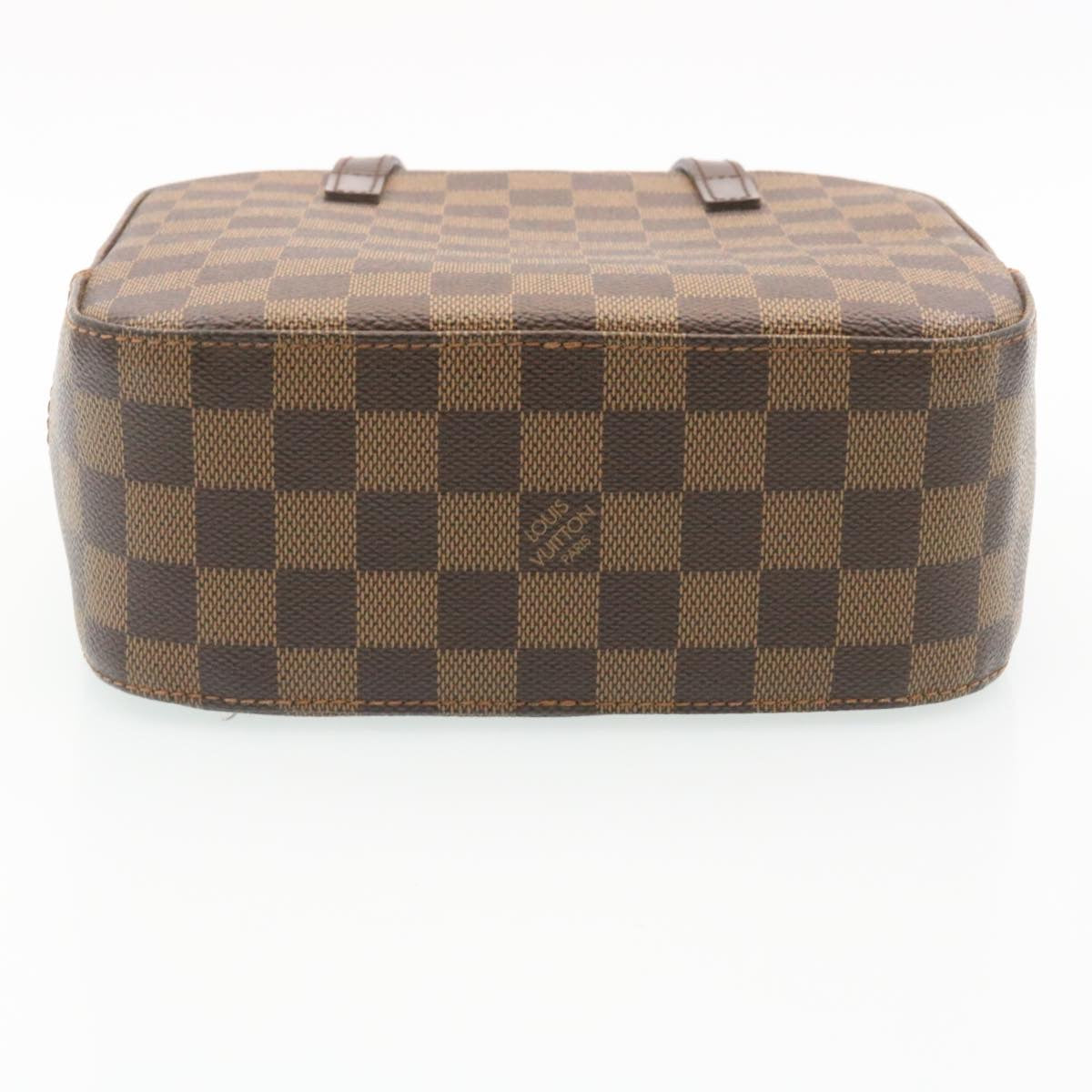 LOUIS VUITTON Damier Ebene Spontini Hand Bag SP Order N48021 LV Auth knn072