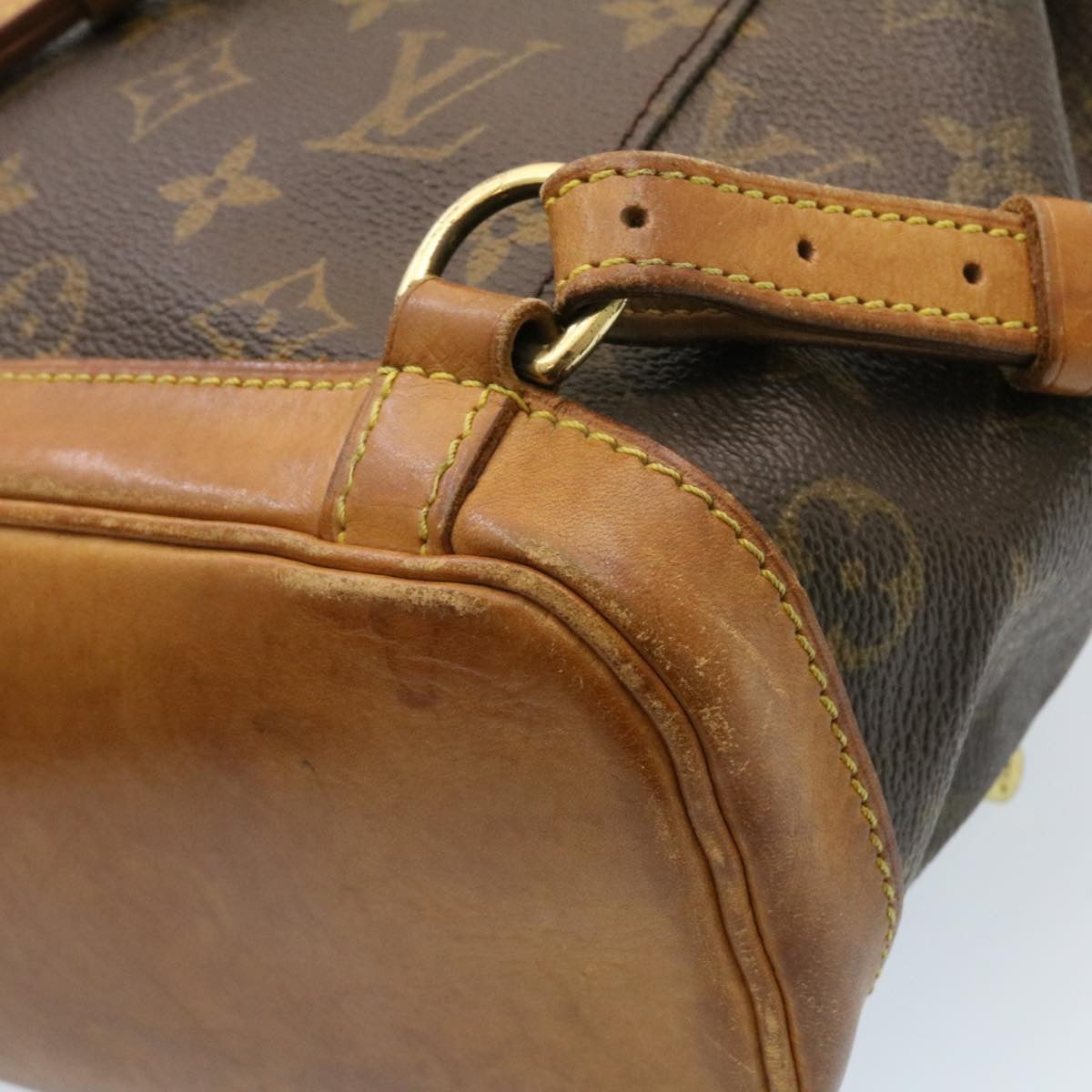 LOUIS VUITTON Monogram Montsouris PM Backpack M51137 LV Auth lc047