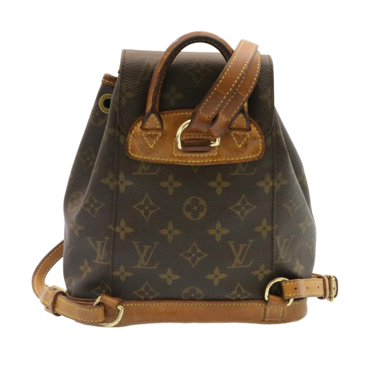 LOUIS VUITTON Monogram Montsouris PM Backpack M51137 LV Auth lc047