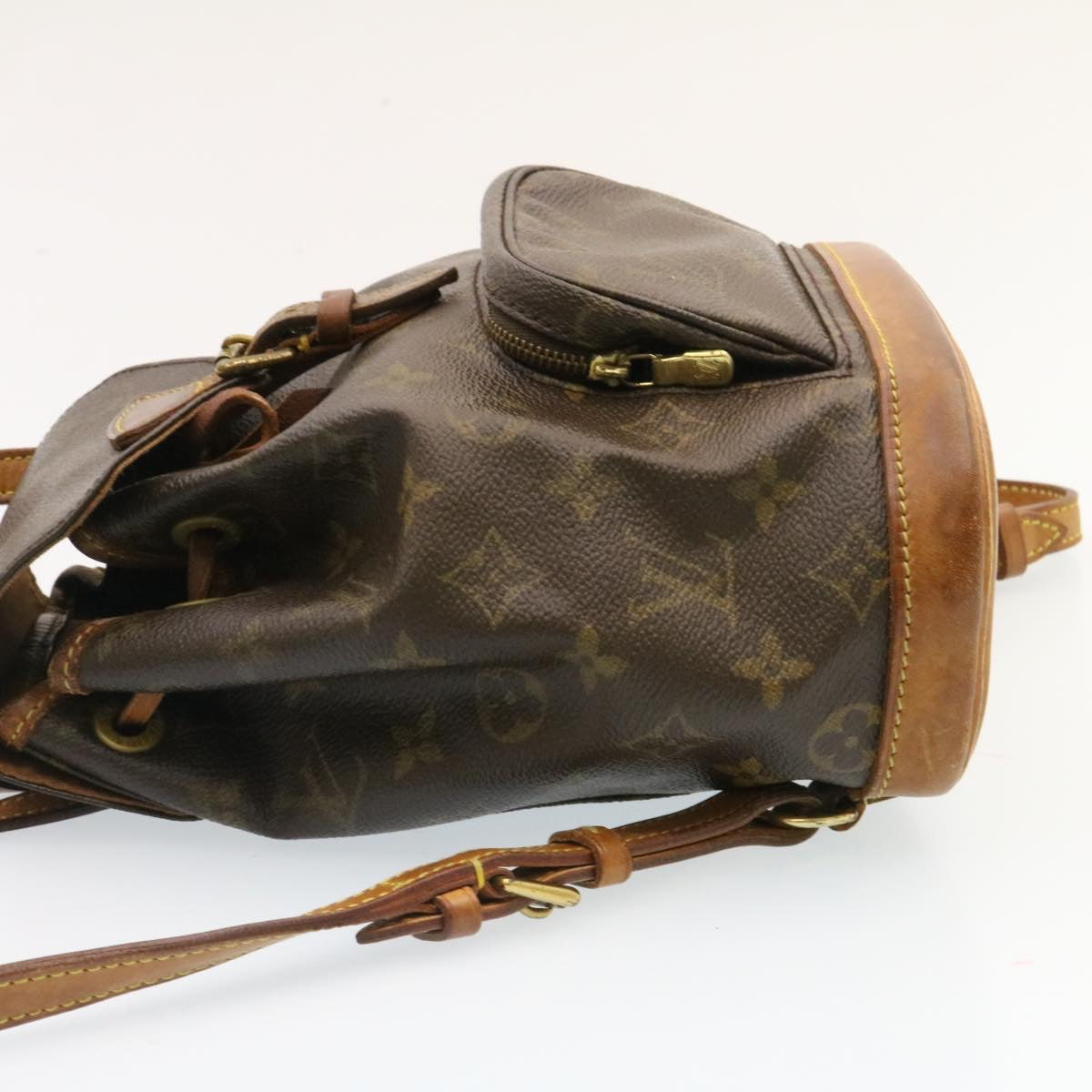 LOUIS VUITTON Monogram Montsouris PM Backpack M51137 LV Auth lc047