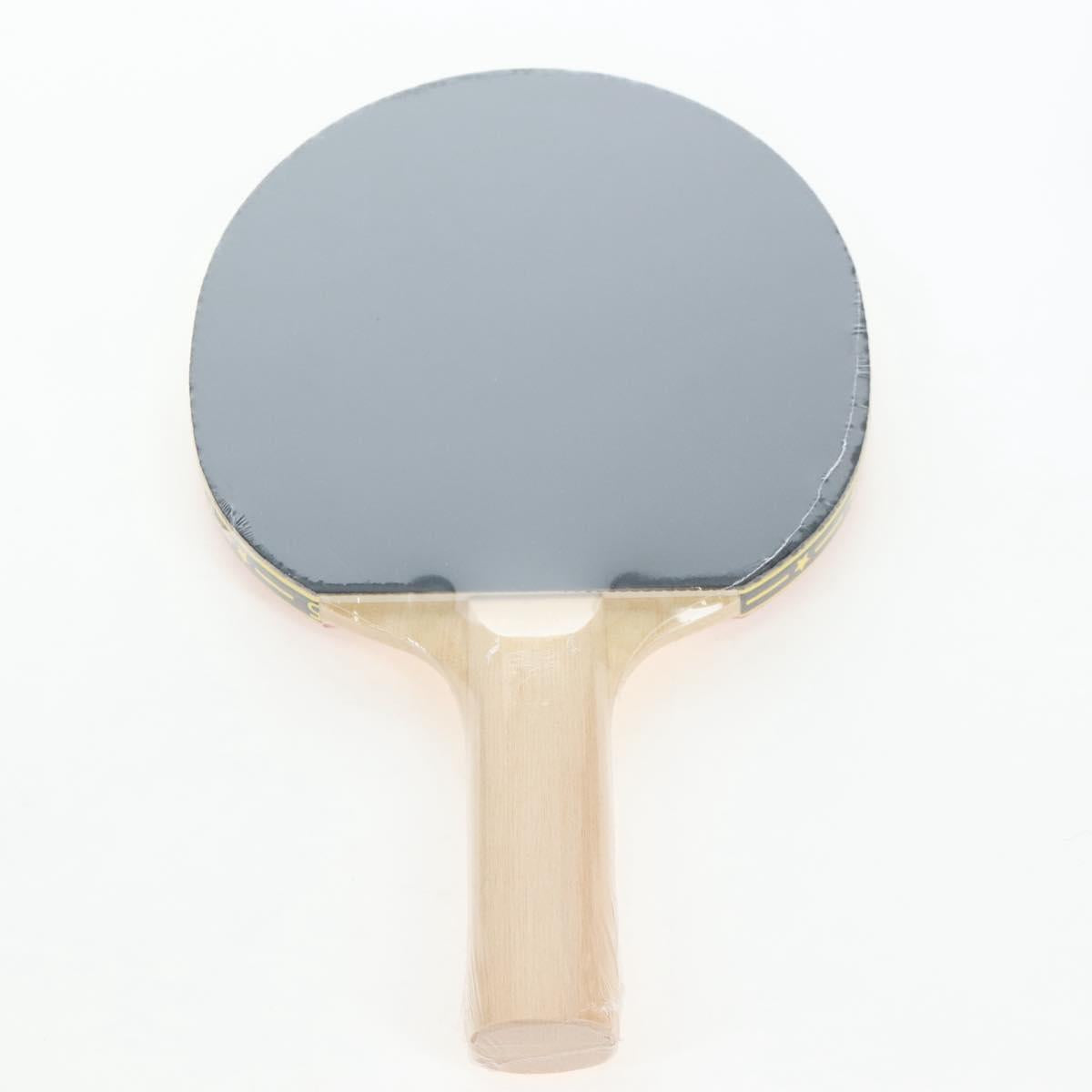 FENDI Zucca Ping Pong Set Racket Case PVC Black Silver 7AS070 Auth LN002M