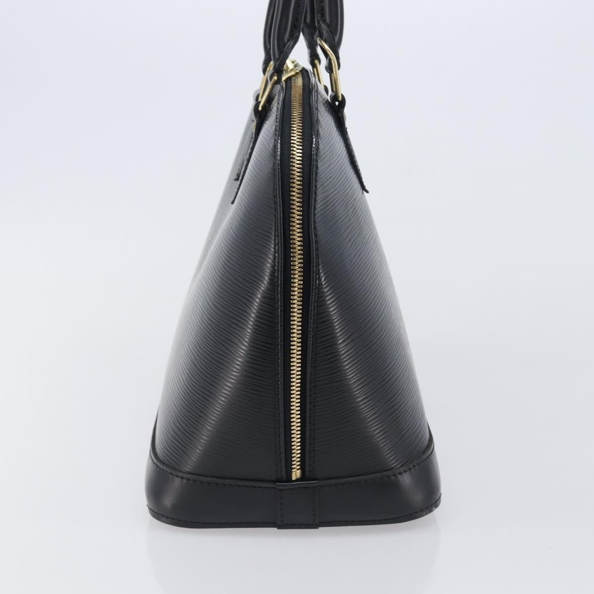 LOUIS VUITTON Epi Alma Hand Bag Noir black M52142 LV Auth LN004A