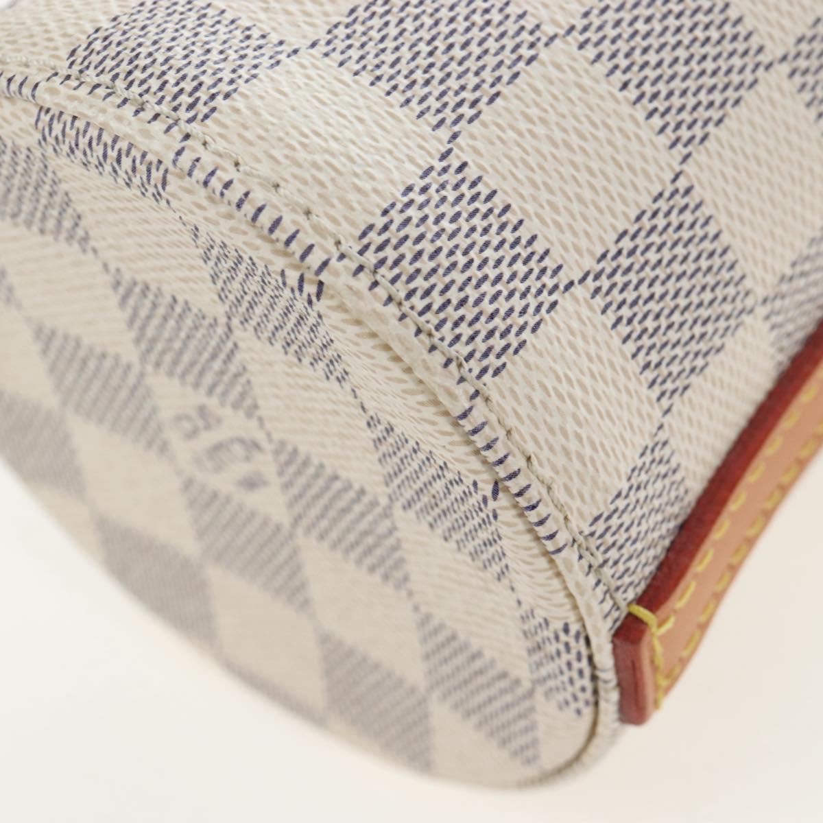 LOUIS VUITTON Damier Azur Bottle Holder Porte Boutille GI0373 LV Auth LN005V