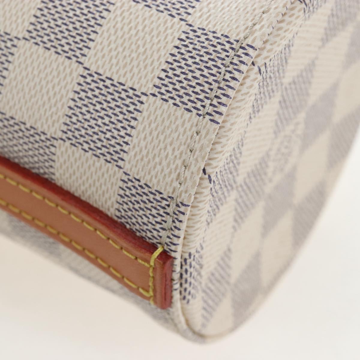 LOUIS VUITTON Damier Azur Bottle Holder Porte Boutille GI0373 LV Auth LN005V