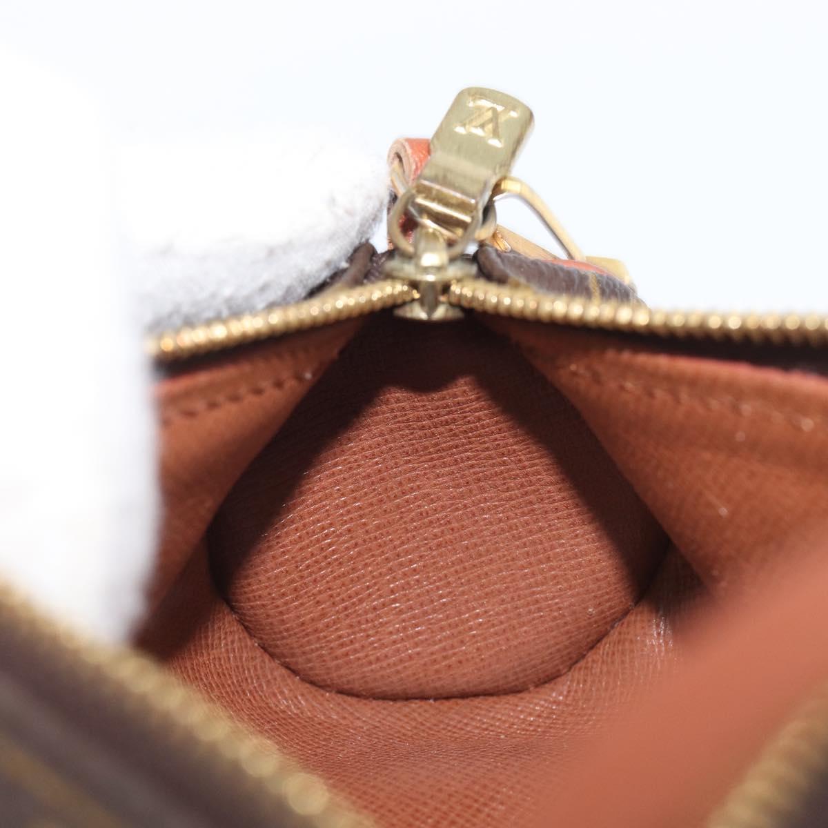 LOUIS VUITTON Monogram Papillon Pouch LV Auth LN007