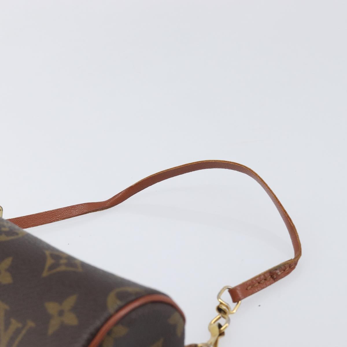 LOUIS VUITTON Monogram Papillon Pouch LV Auth LN007