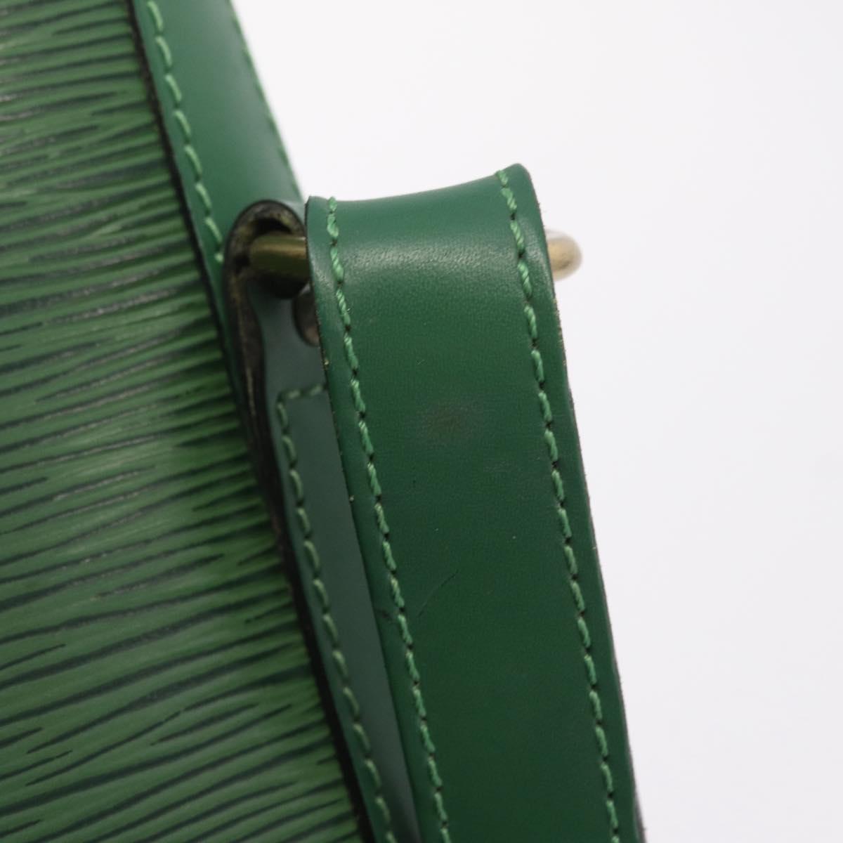 LOUIS VUITTON Epi Petit Noe Shoulder Bag Green M44104 LV Auth LN011V