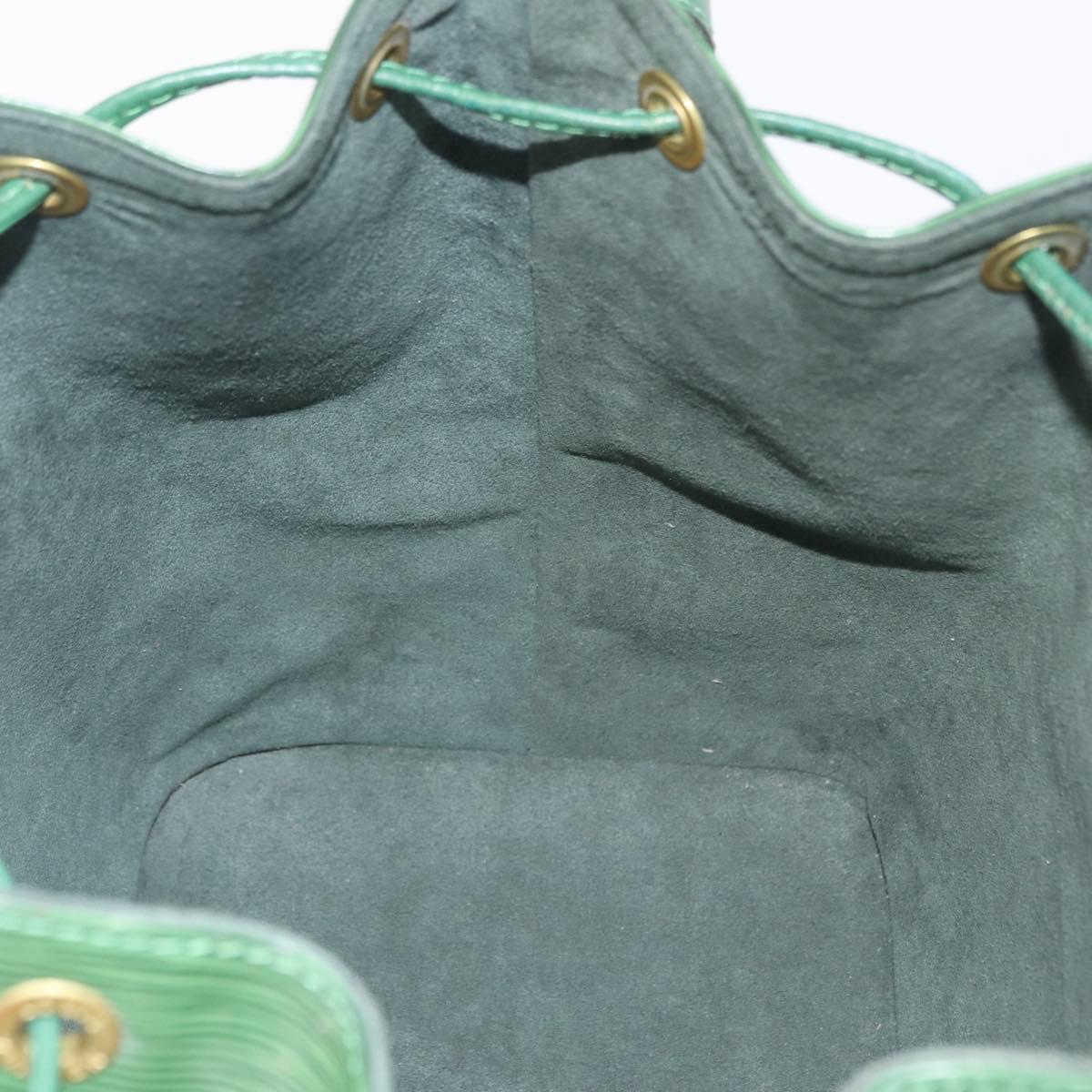 LOUIS VUITTON Epi Petit Noe Shoulder Bag Green M44104 LV Auth LN011V