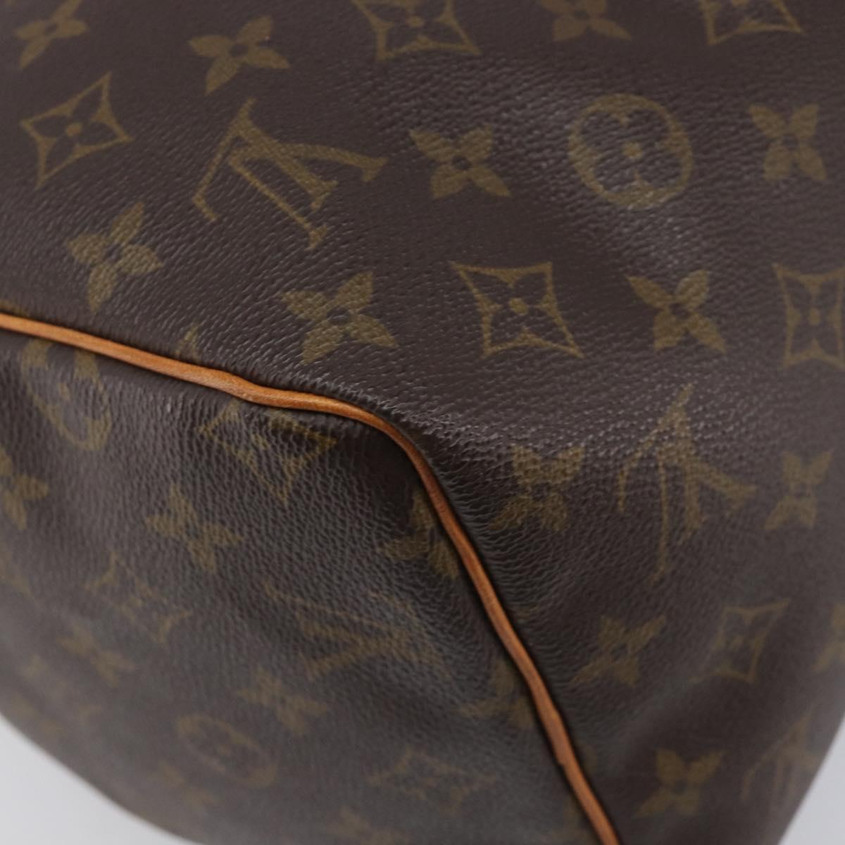 LOUIS VUITTON Monogram Speedy 30 Hand Bag M41526 LV Auth LN012V
