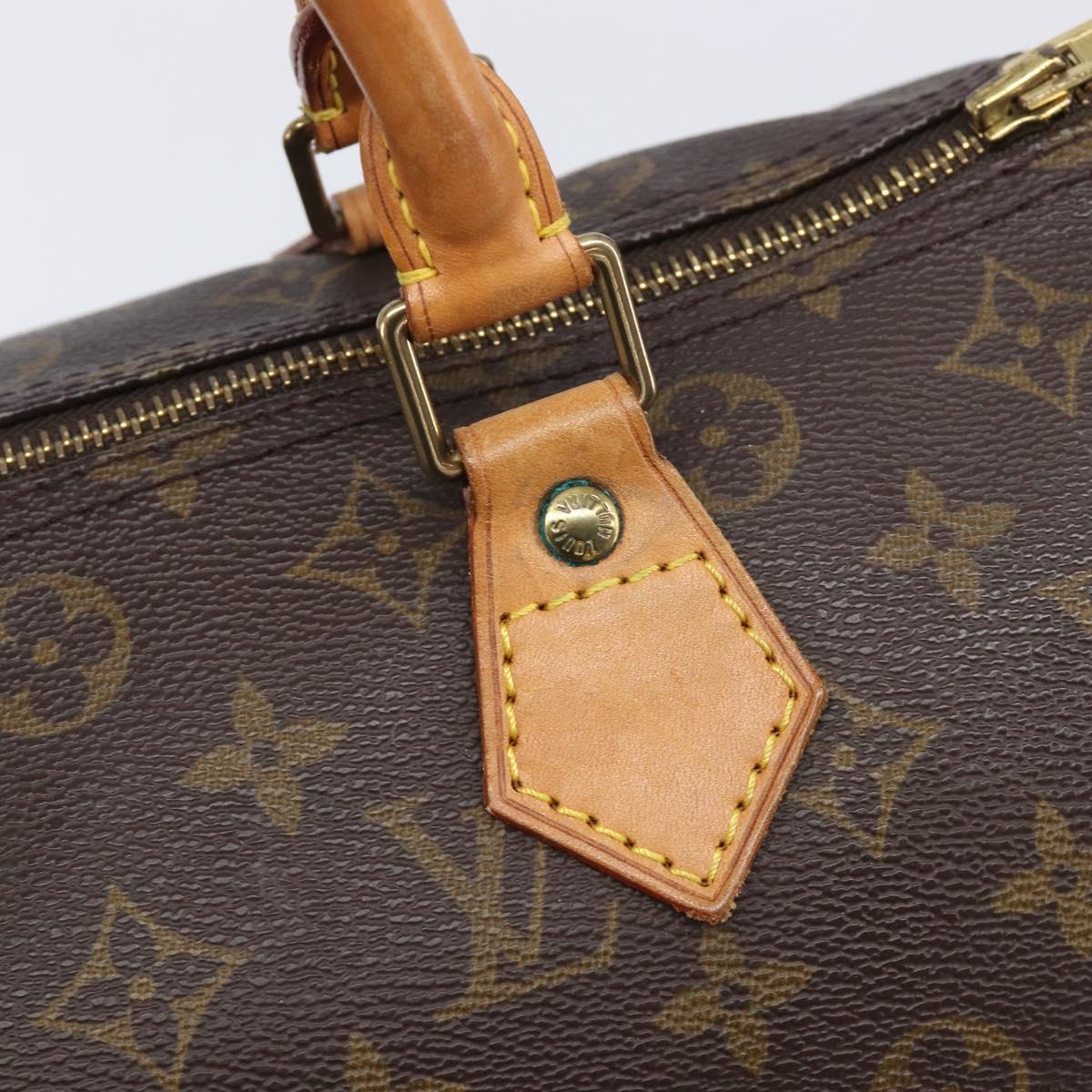 LOUIS VUITTON Monogram Speedy 30 Hand Bag M41526 LV Auth LN012V