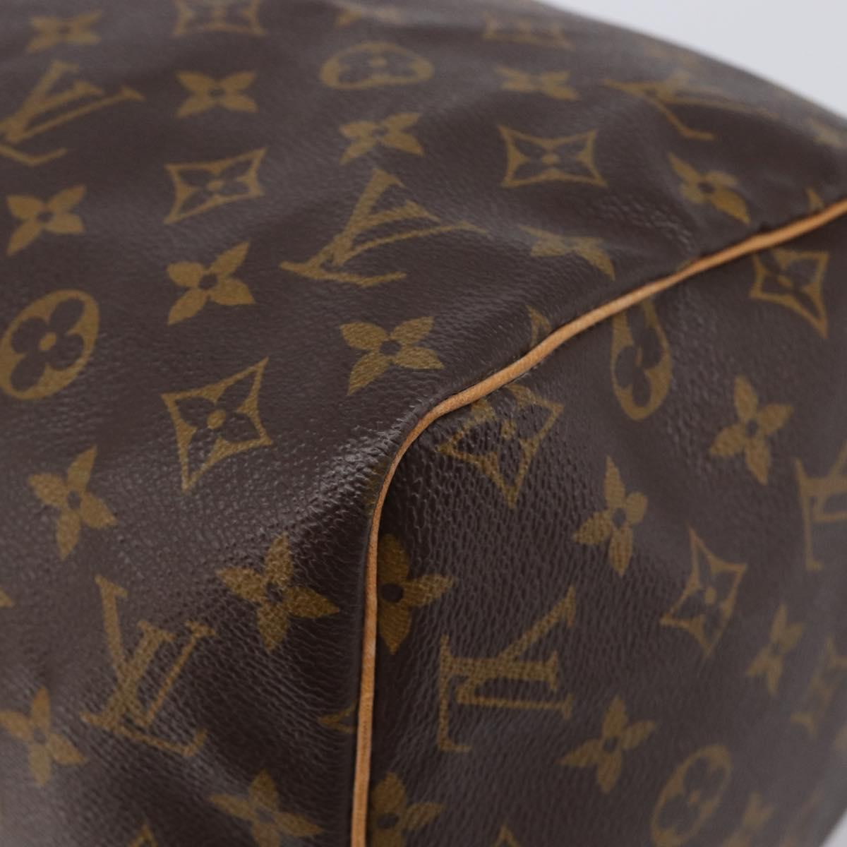 LOUIS VUITTON Monogram Speedy 30 Hand Bag M41526 LV Auth LN013V