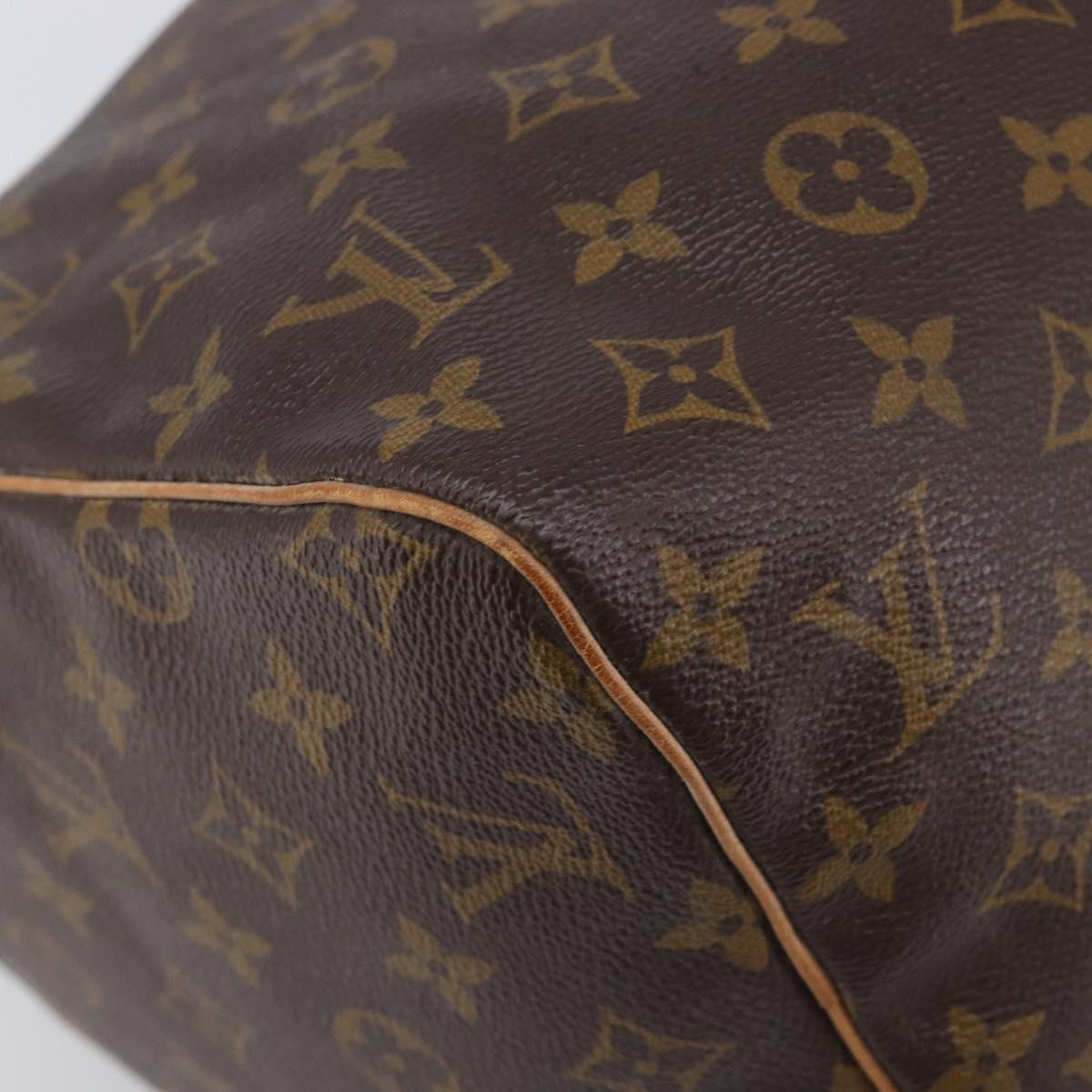 LOUIS VUITTON Monogram Speedy 30 Hand Bag M41526 LV Auth LN013V