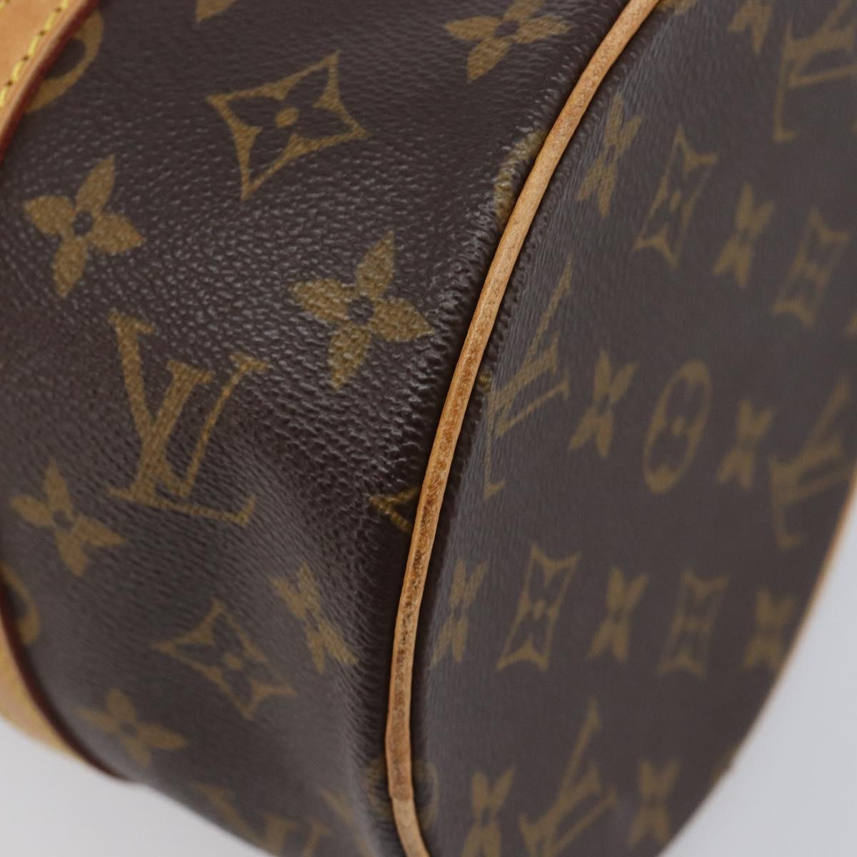 LOUIS VUITTON Monogram Papillon 30 Hand Bag M51385 LV Auth LN017V