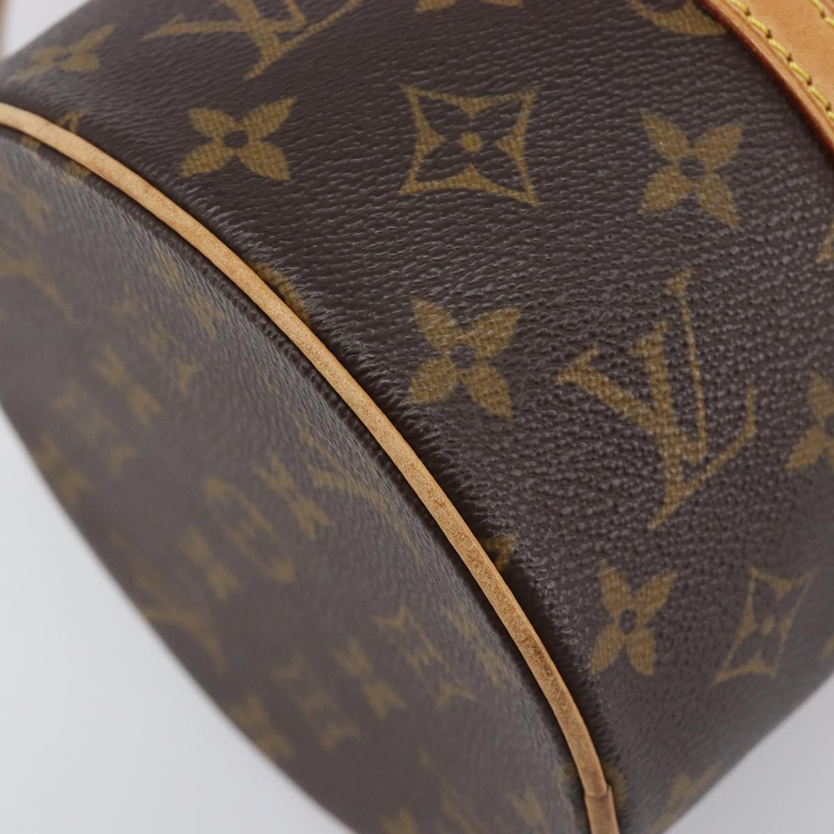 LOUIS VUITTON Monogram Papillon 30 Hand Bag M51385 LV Auth LN017V