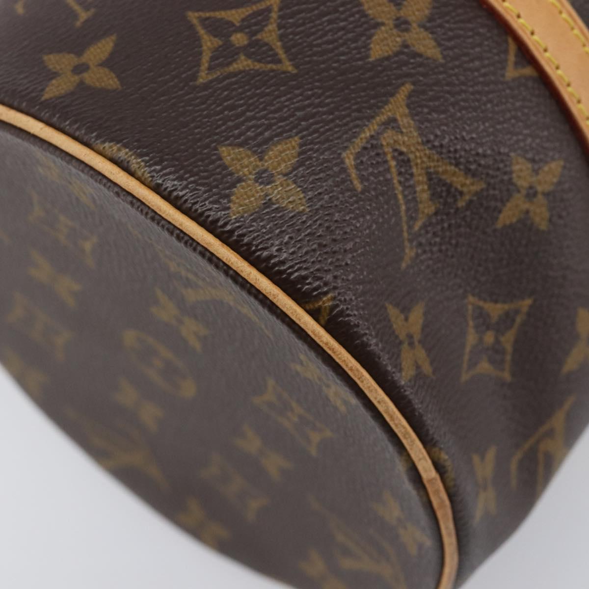 LOUIS VUITTON Monogram Papillon 30 Hand Bag M51385 LV Auth LN017V