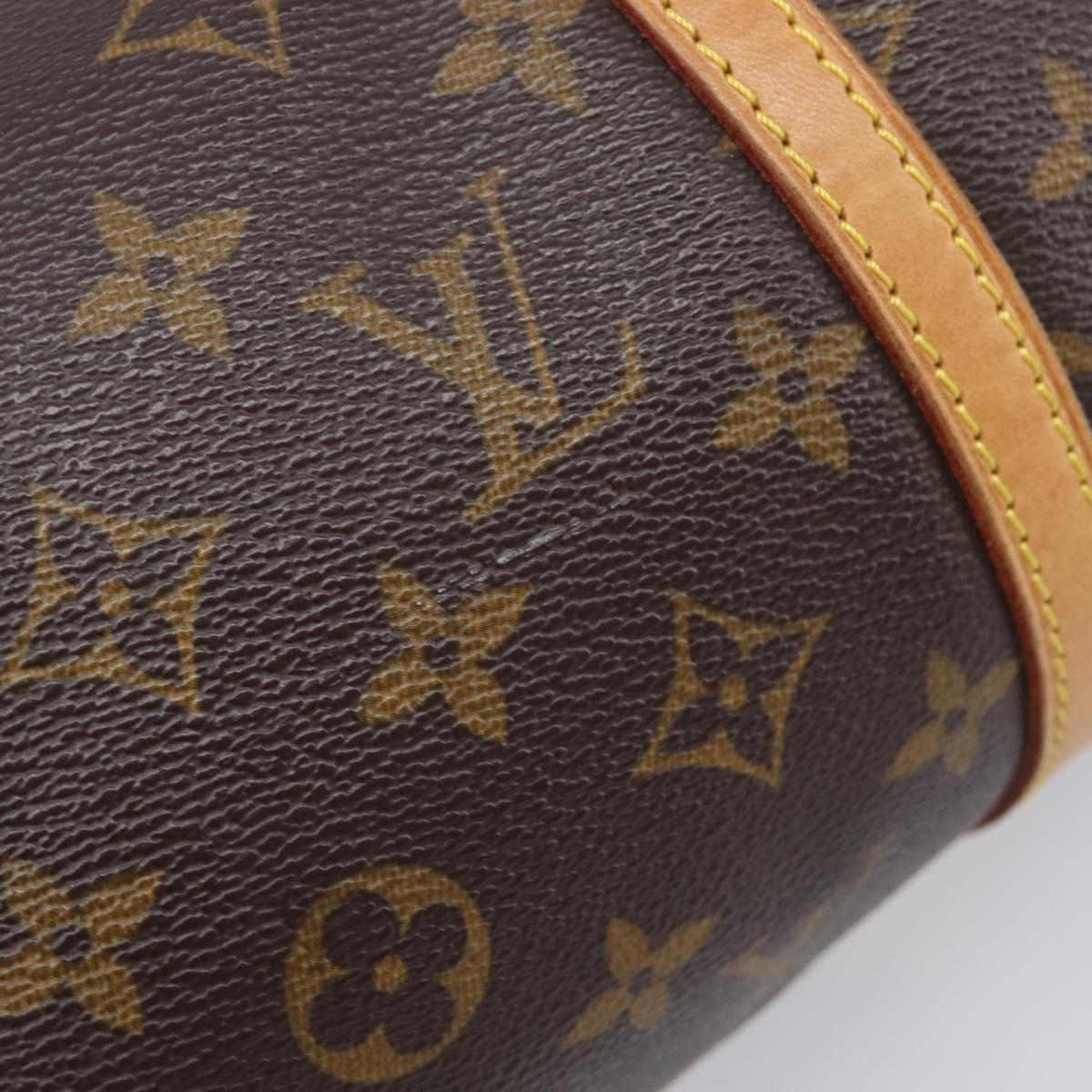 LOUIS VUITTON Monogram Papillon 30 Hand Bag M51385 LV Auth LN017V