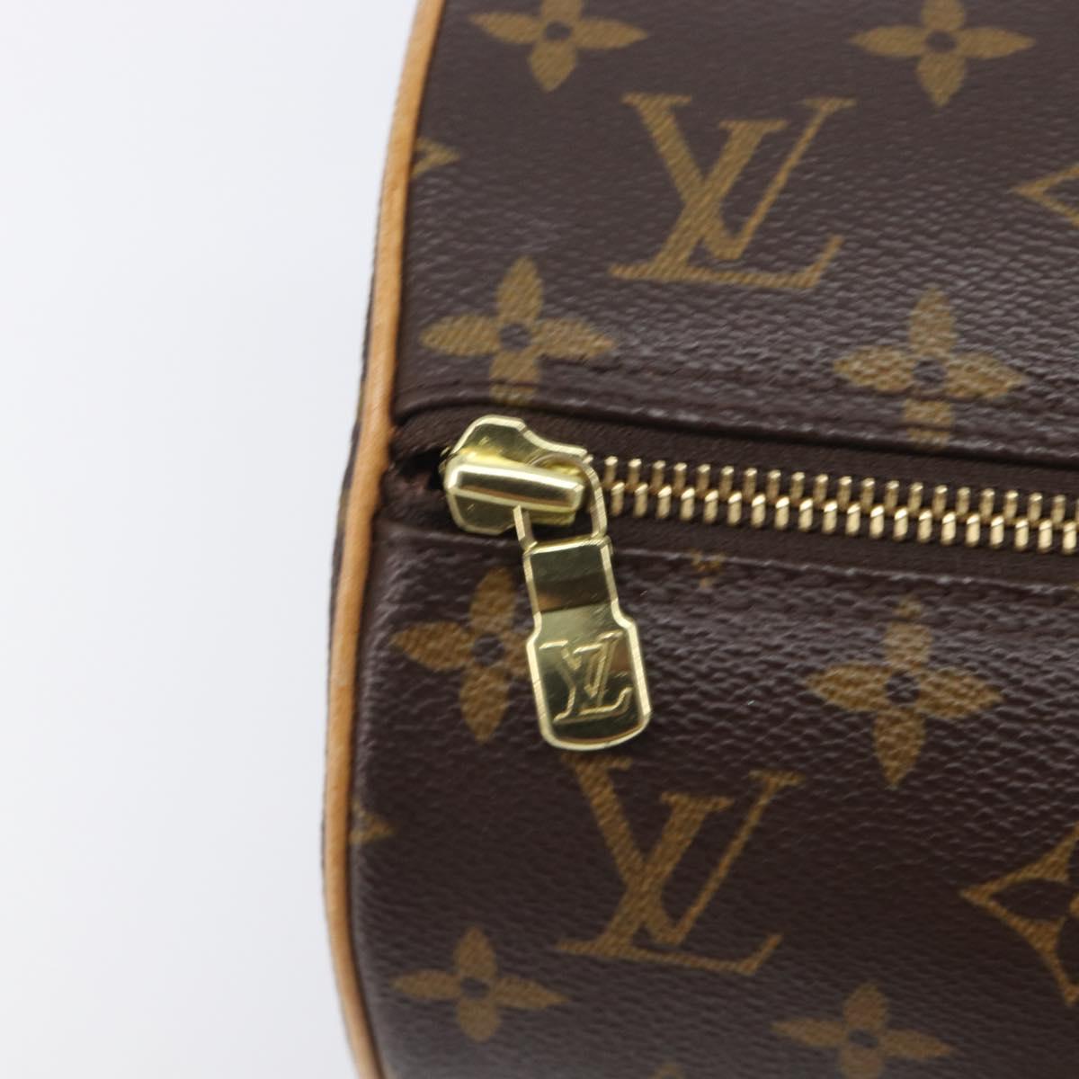 LOUIS VUITTON Monogram Papillon 30 Hand Bag M51385 LV Auth LN017V