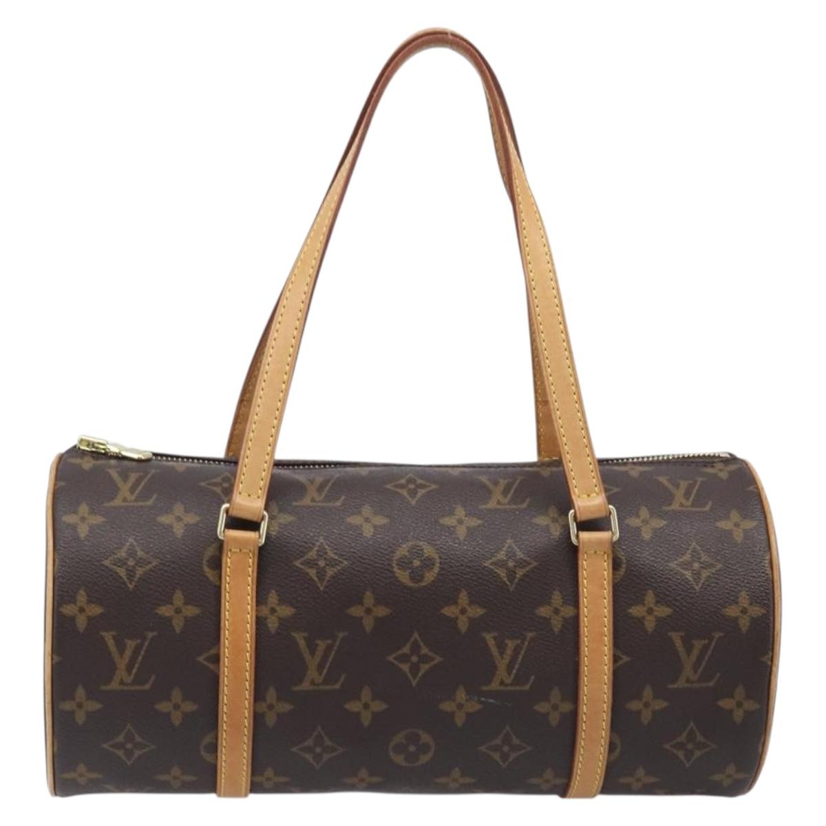 LOUIS VUITTON Monogram Papillon 30 Hand Bag M51385 LV Auth LN017V