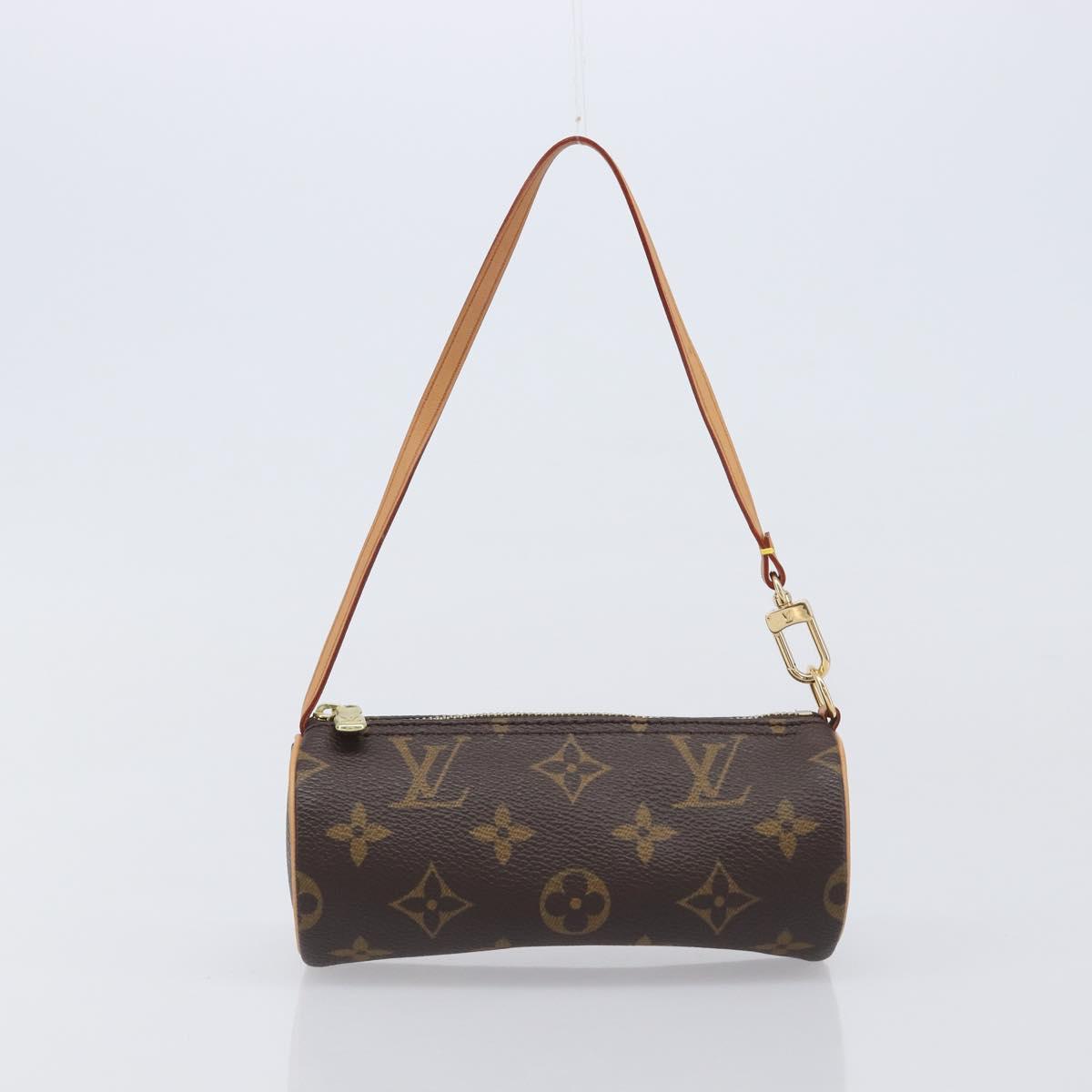 LOUIS VUITTON Monogram Papillon 30 Hand Bag M51385 LV Auth LN017V