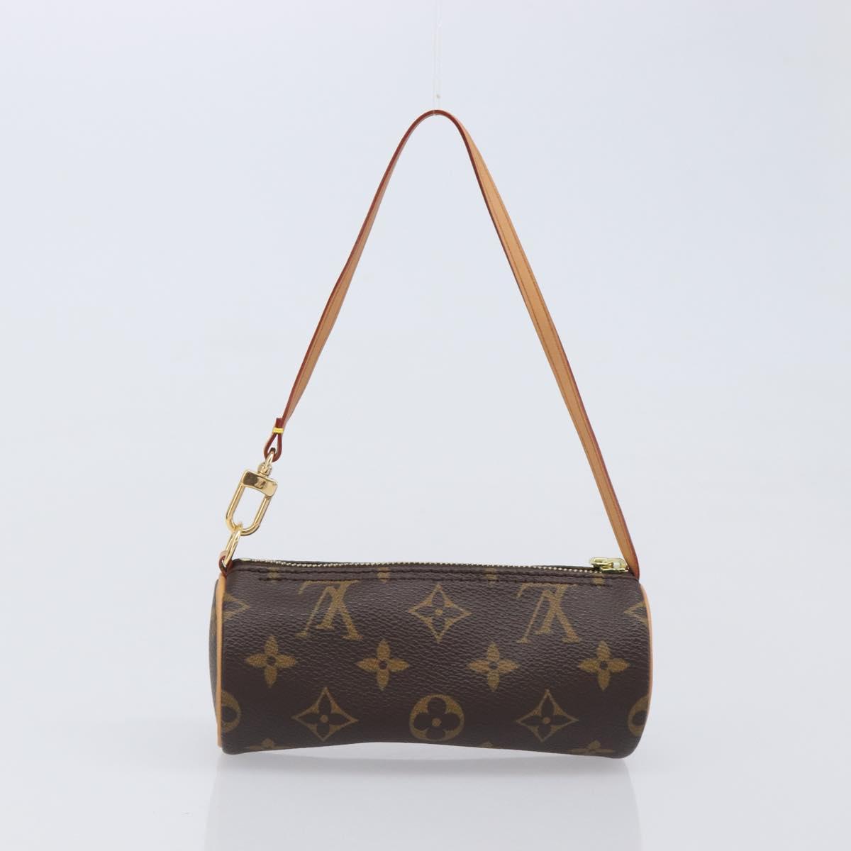 LOUIS VUITTON Monogram Papillon 30 Hand Bag M51385 LV Auth LN017V